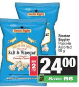 Stanton Biggley Popcorn Assorted-For 2 x 90g