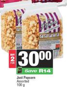 Just Popcorn Assorted-For 2 x 100g