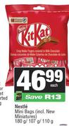Nestle Mini Bags-180g/107g/110g Each