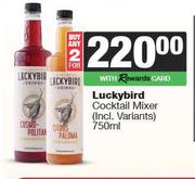 Luckybird Cocktail Mixer-For 2 x 750ml