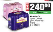Gordon's Spirit Cooler Cans-For 2 x 6 x 440ml