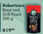 Robertsons Braai & Grill Pouch-200g