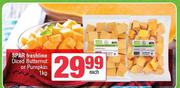 Spar Freshline Diced Butternut Or Pumpkin-1Kg Each