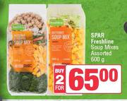 Spar Freshline Soup Mixes Assorted-For 2 x 600g