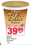 Clover Bliss Yoghurt Assorted-1Kg Each