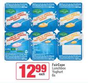 Fair Cape Lunch Box Yoghurt-6s Each