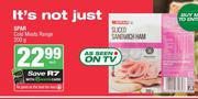 Spar Cold Meats Range-200g Each