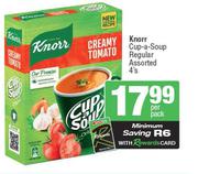 Knorr Cup A Soap Regular Assorted-4's