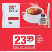 Spar Tagless Teabags-100s Each