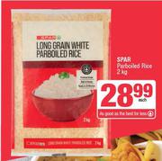 Spar Parboiled Rice-2Kg Each