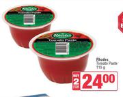 Rhodes Tomato Paste-For 2 x 115g