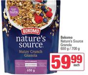 Bokomo Nature's Source Granola-650g/700g Each