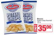 Messaris Potato Crisp Assorted-For 2 x 125g