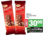 Beacon Chocolate Slabs-For 2 x 80g