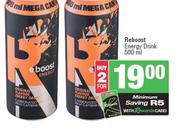 Reboost Energy Drink-For 2 x 500ml