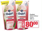 Comfort Fabric Softner Pouch-For 2 x 800ml