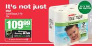 Spar Toilet Tissue 2 Ply-18s Pack