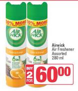 Airwick Air Freshener Assorted-For 2 x 280ml