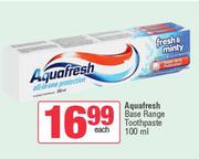 Aquafresh Base Range Toothpaste-100ml