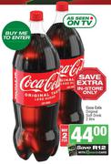 Coca Cola Original Soft Drink-For 2 x 2L