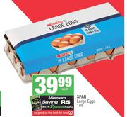 Spar Large Eggs-18s Each