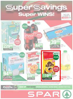 SUPERSPAR Western Cape : Super Savings (22 July - 06 August 2025), page 1