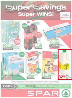 SUPERSPAR Western Cape : Super Savings (22 July - 06 August 2025), page 1