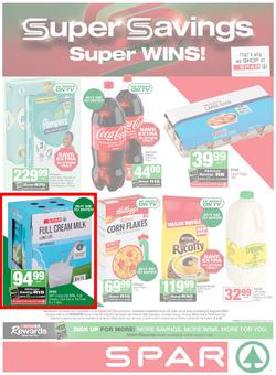 SUPERSPAR Western Cape : Super Savings (22 July - 06 August 2025), page 1