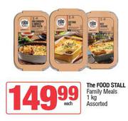 The Food Stall Family Meals Assorted-1Kg Each