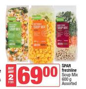 Spar Freshline Soup Mix Assorted-For 2 x 600g