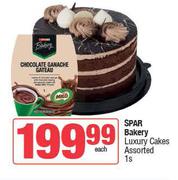 Spar Bakery Luxury Cakes Assorted-1s Each