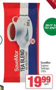 SaveMor Tagless Teabags-100s Each