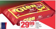Glen Tagless Teabags-100s Each