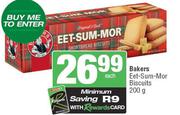 Bakers Eet-Sum-Mor Biscuits-200g Each