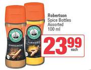 Robertson Spice Bottles Assorted-100ml Each