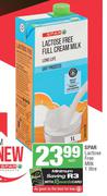 Spar Lactose Free Milk-1L Each