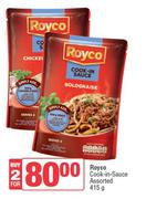 Royco Cook In Sauce Assorted-For 2 x 415g