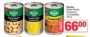 Rhodes Butter Beans, Sweetcorn Or Chakalaka-For 3 x 410g