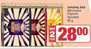 Jumping Jack Microwave Popcorn Assorted-For 2 x 85g