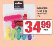 Koopman Clips Bag Assorted-7s Each