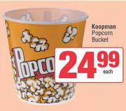 Koopman Popcorn Bucket-Each