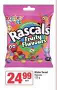 Mister Sweet Rascals-125g Each