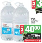 Spar Still Water-For 2 x 5L