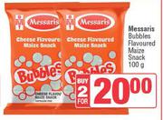 Messaris Bubbles Flavoured Maize Snack-For 2 x 100g