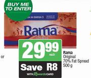 Rama Original 70% Fat Spread-500g Each
