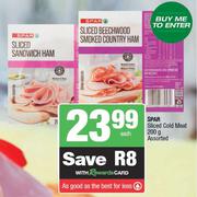 Spar Sliced Cold Meat Assorted-200g Each