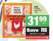Spar Chicken Soup Pack-1Kg Each