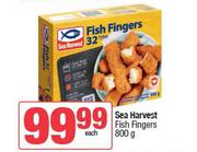 Sea Harvest Fish Fingers-800g Each