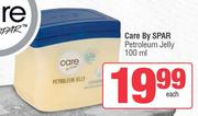Care By Spar Petroleum Jelly-100ml Each
