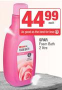 Spar Foam Bath-2L Each